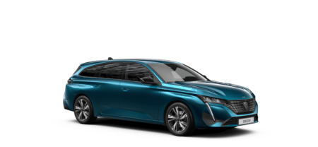 308 SW Allure Blue Avatar - Metallizzato Misto TEP Tessuto Nero Mistral : 
        Sensori di parcheggio anteriori + Visiopark 180